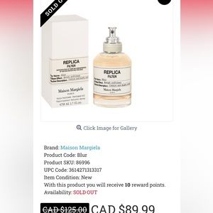 Replica Blur Maison Martin Margiela for women and men